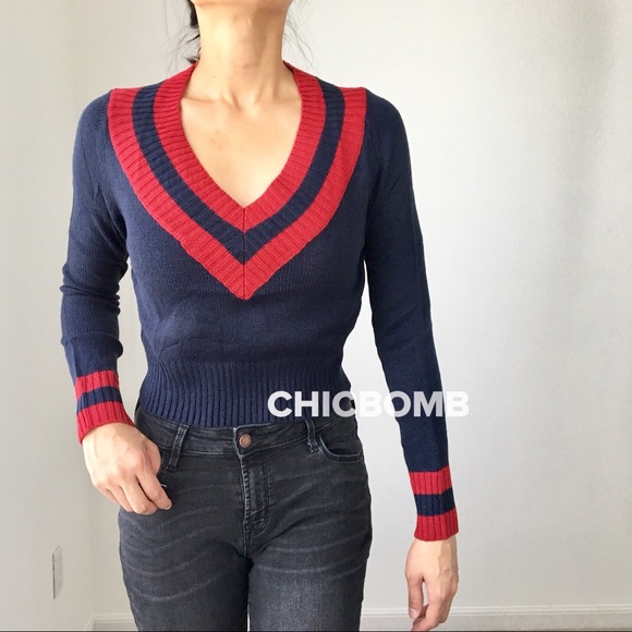 VARSITY CHIC PULLOVER SWEATER - Picture 2 of 10